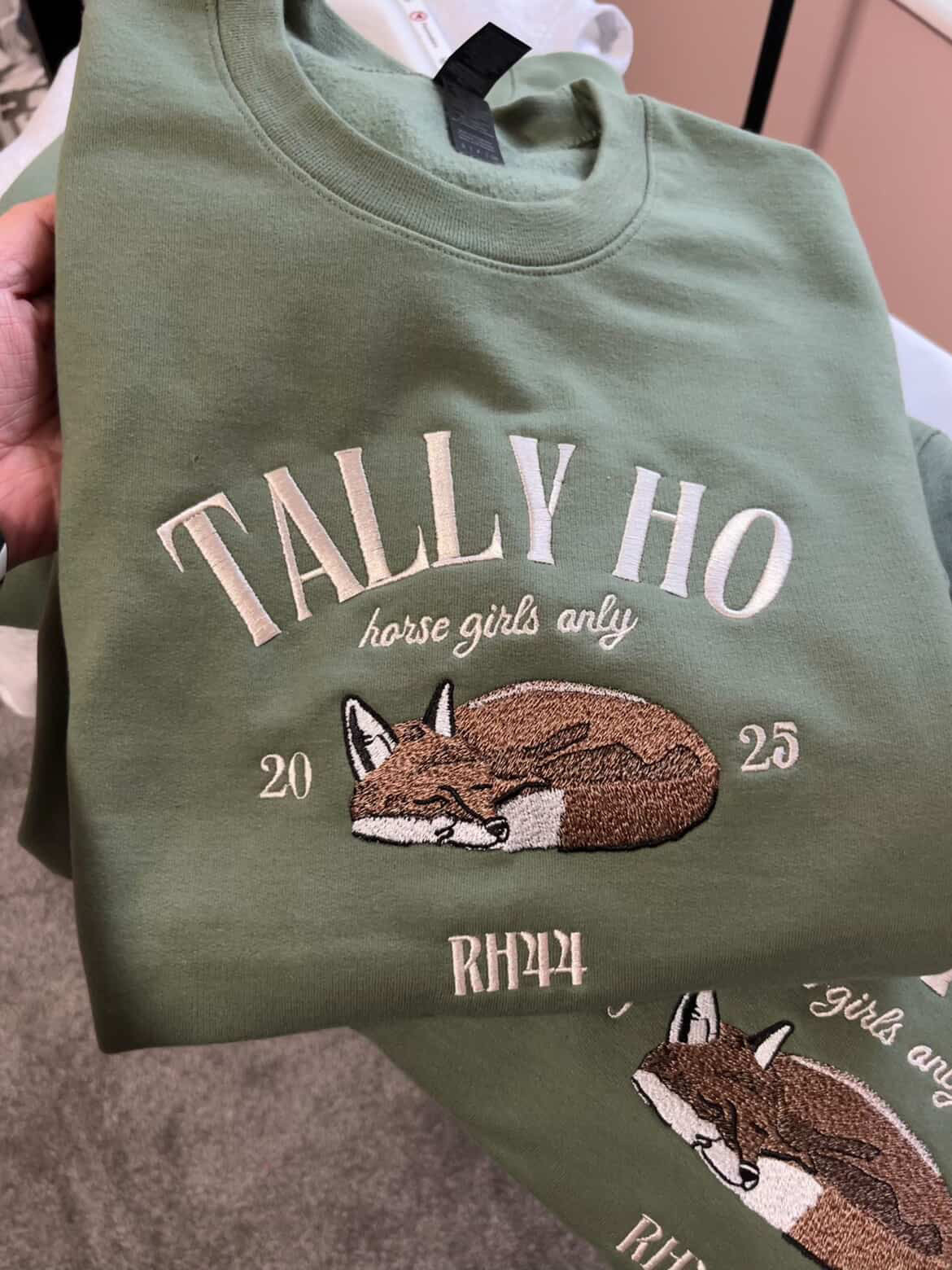 Tally Ho Crew Neck Sweater