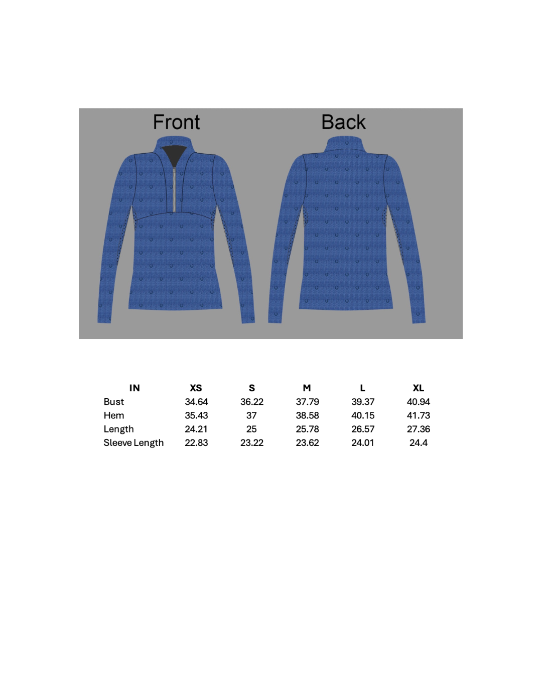 Denim Horse Shoe Somerset Sunshirt