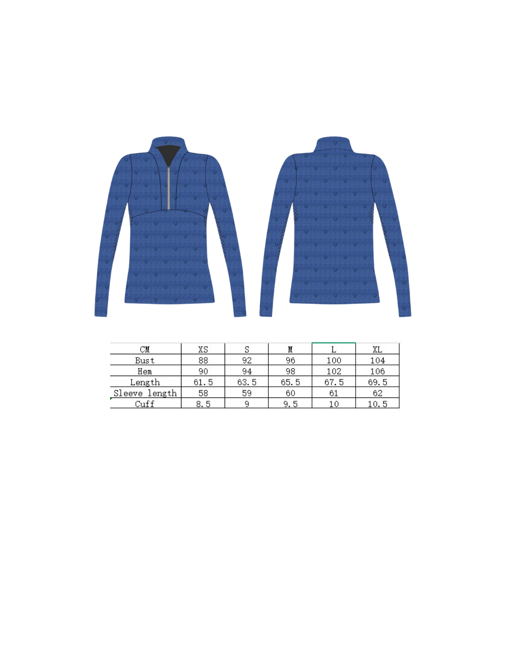 Denim Horse Shoe Somerset Sunshirt