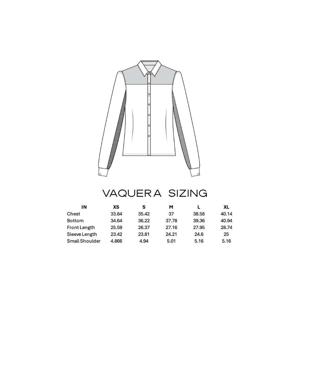 Vaquera Sunshirt - Pinstripe Herd