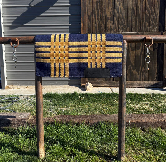 COWGIRL PREP NAVY & YELLOW