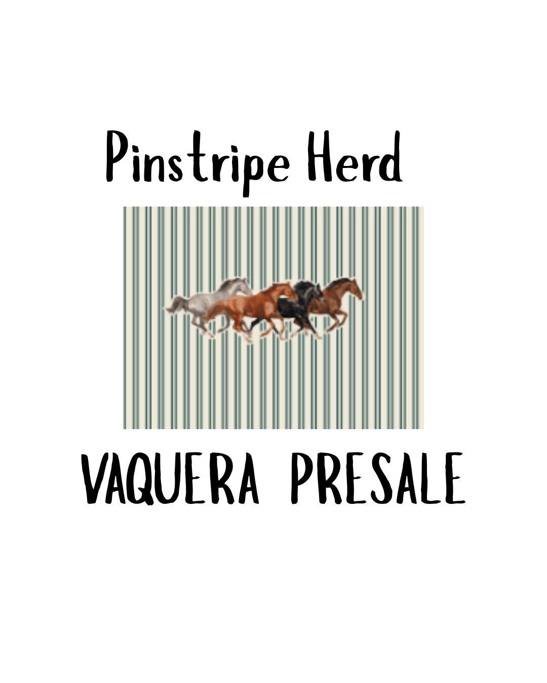 Vaquera Sunshirt - Pinstripe Herd