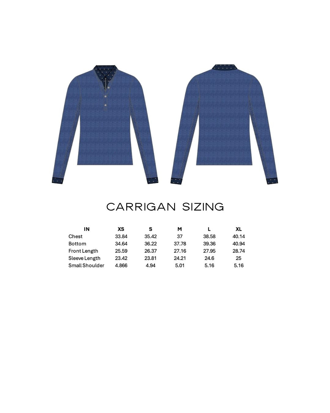 CARRIGAN SUNSHIRT - DENIM CONCHO