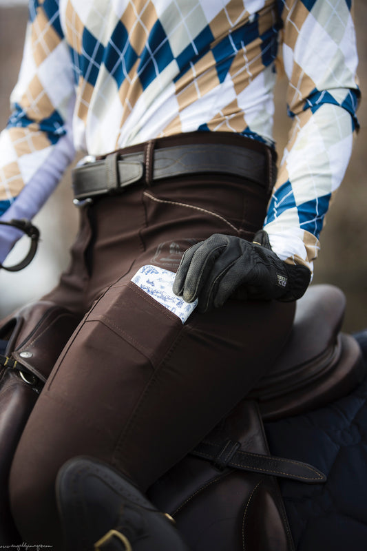 BREEKS F/S chocolate brown